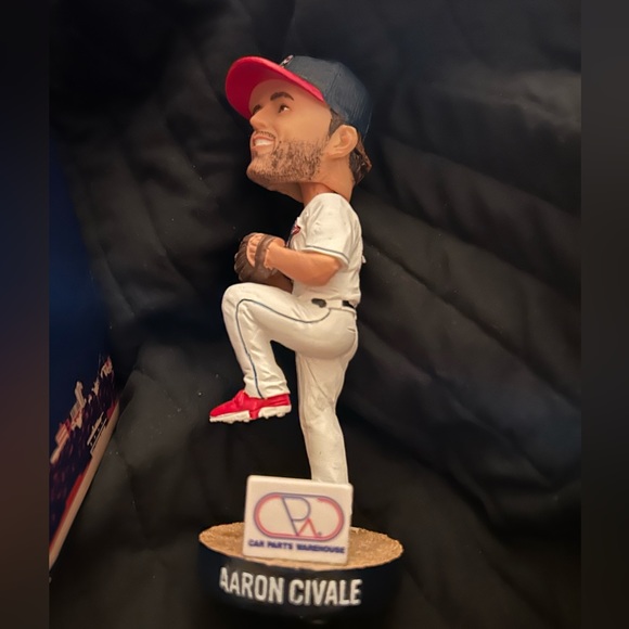 NIB Cleveland Guardians Aaron Civale collectors Bobblehead doll. - Picture 4 of 4